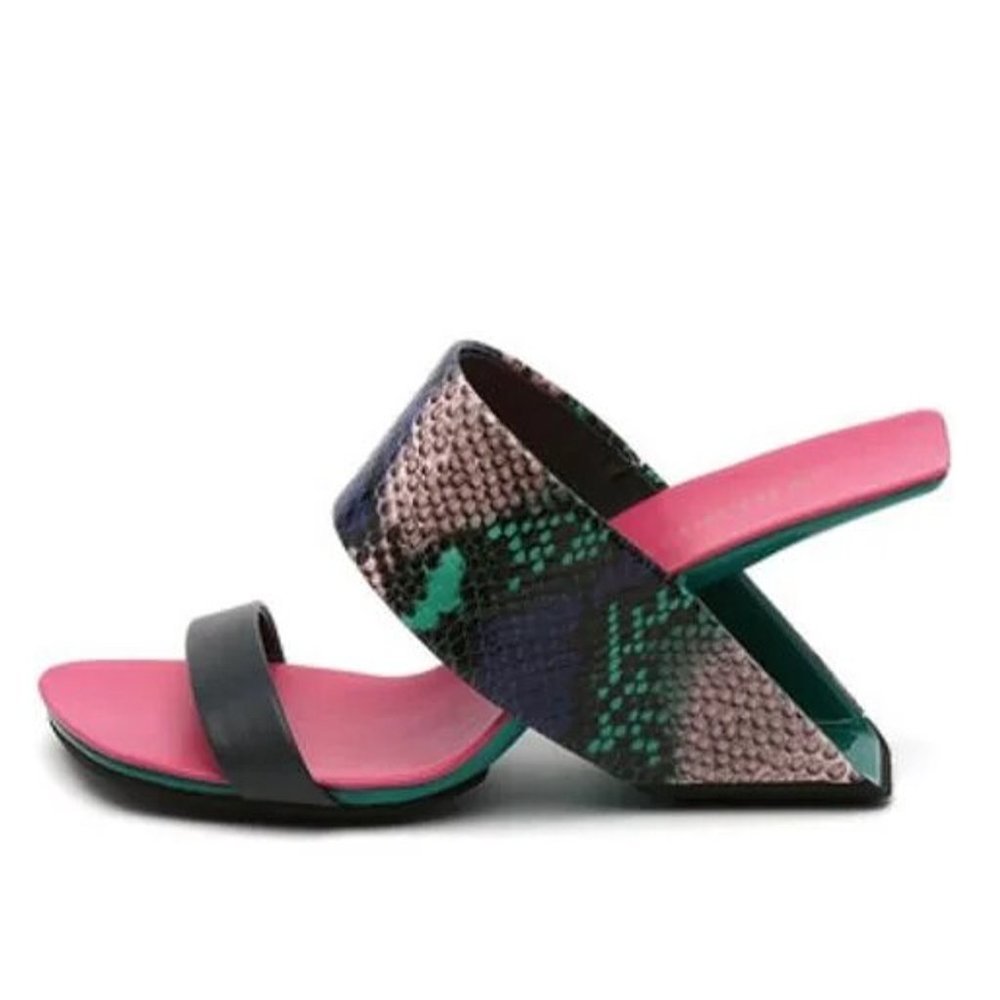 NEW High Heels Sandal Snake Print